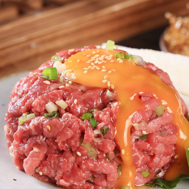 1++ 한우 냉장 육회 육사시미 소스포함 당일손질 당일발송, 180g, 5개