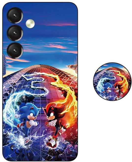 광카광카 갤럭시 A17 캐릭터 풀커버 스마트톡 세트 휴대폰 케이스 A16 버디4 무너폰 카피바라 마인크래프트 로블록스 브롤스타즈 소닉 이탈리안 브레인롯