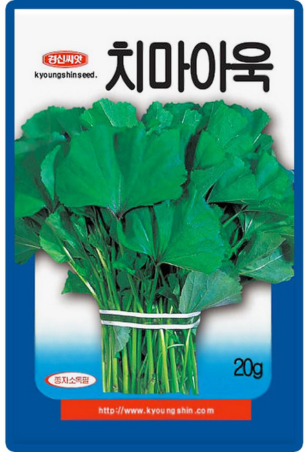 치마아욱 씨앗 20g 토종 아욱씨 쌈채소 약초 종자, 1개