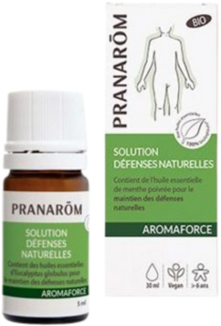 [프라나롬] 솔루션 데펑스 내추럴 에센셜 오일 향균효과 컨디션케어 데일리케어, 1개, 5ml