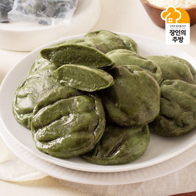 [장인의주방] [이병석장인]진도 해풍 쑥개떡 900g+900g(낱개포장/개별포장)