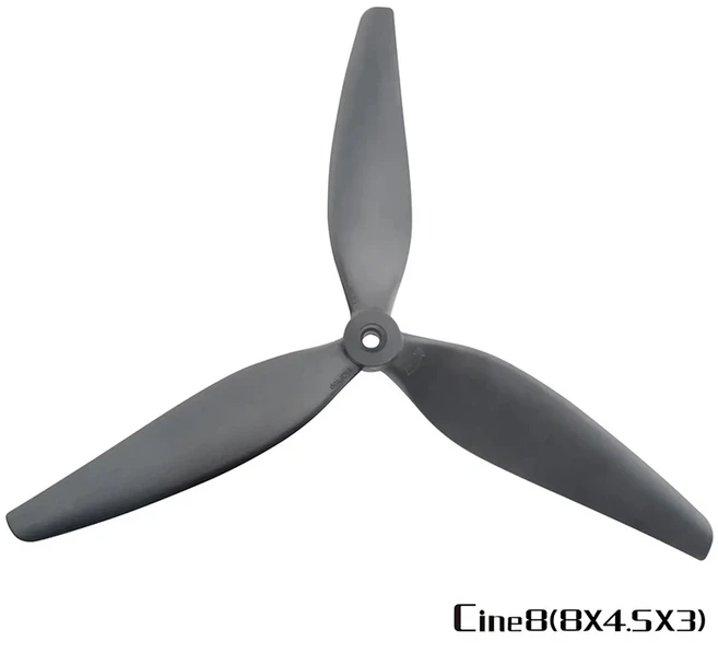 HQProp 10X5X3 3-블레이드 글래스 나일론 섬유 프로펠러 10인치 FPV 드론 8040, 13 8X4.5X3 CCW