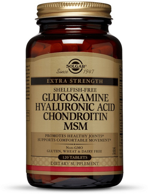 솔가 글루코사민 히알루론산 콘드로이친 MSM 타블렛, 120정, 1개