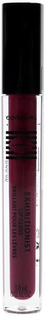 COVERGIRL Exhibitionist 립글로스 쇼트 체인지 하이글로시 크림 2.9ml(0.99액량 온스) 립글로스 샤이니 립글로스 핑크 립글로스 모이스처라이, ADULTING