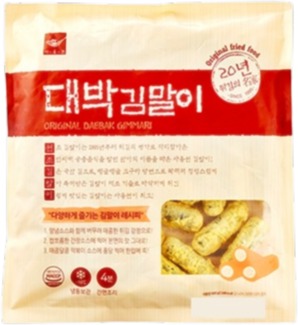 사옹원 대박김말이 900g, 2개