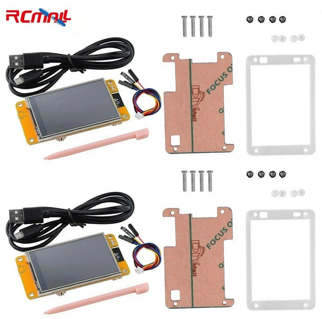 TFT LCD 모듈 ESP-WROOM-32 개발 보드 아크릴 케이스 ESP32-2432S028R ESP32 디스플레이 ILI9341 저항성, 04 2 display 2 case