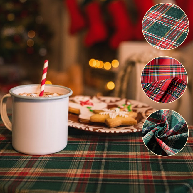 테이블보 키친 테이블보 홈파티 연말파티 테이블세팅 소품 2인 4인 6인, 2인(90X90cm), 모던 그린, 1개