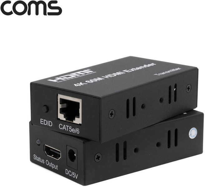 Coms HDMI 리피터 RJ45 60M 4K 30Hz, 1개