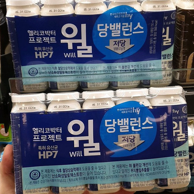 헬리코박터 윌 당밸런스, 150ml, 10개