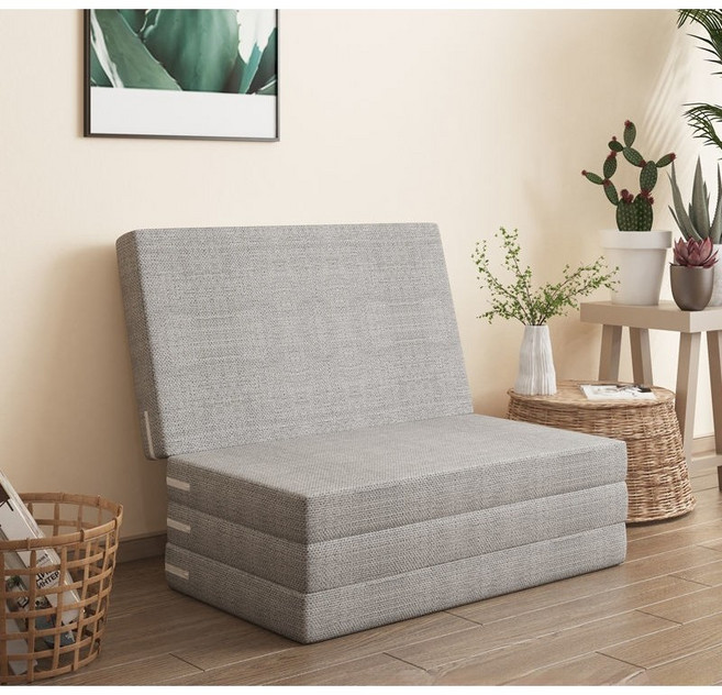 BYOU 접이식매트리스 4단접이식 커버분리세탁 싱글매트리스