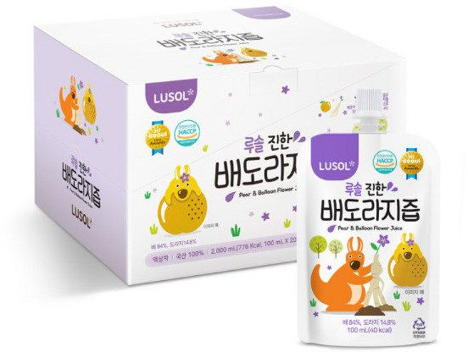 G루솔진한배도라지즙 80포 선물세트, 100ml