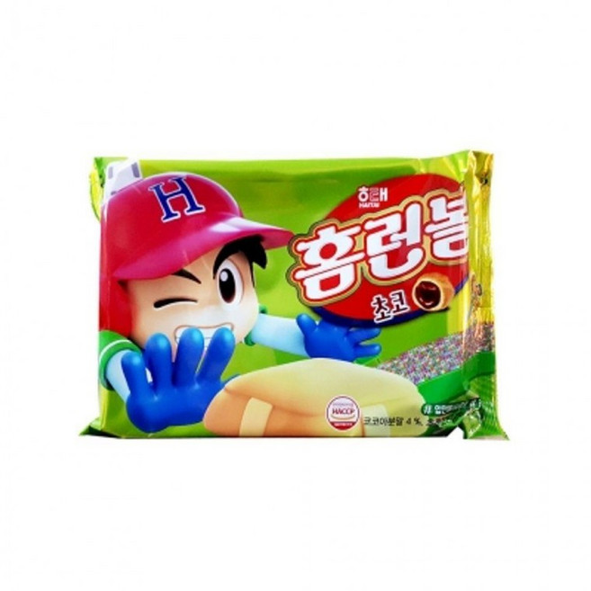 해태 홈런볼 초코 128gx6개 반박스 + 사은품, 1개, 1g