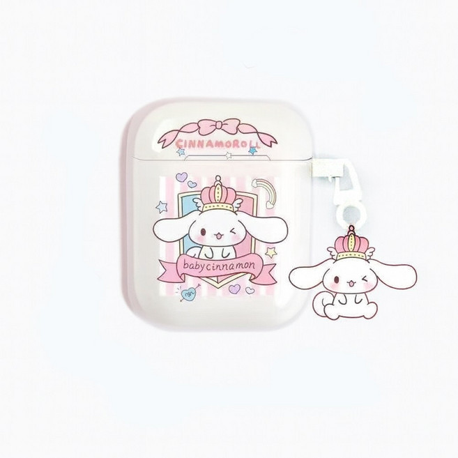 시나모롤 에어팟 유막방지 투명 케이스 키링 케이스, 에어팟 프로2