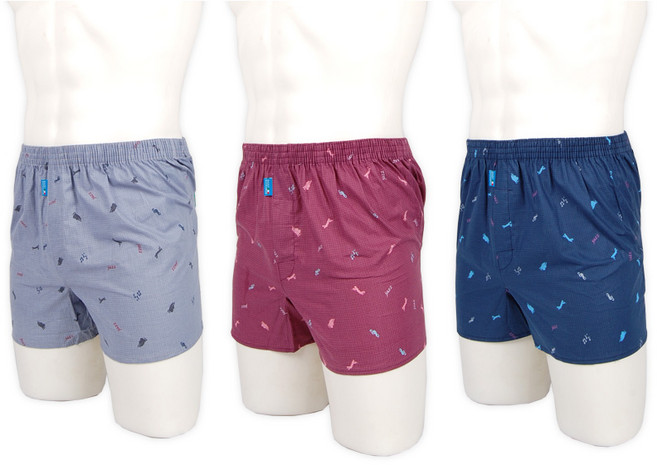 필굿 남성 순면 트렁크팬티 세트 JAZZ 95호~110호 115호 120호 130호 140호 빅사이즈까지