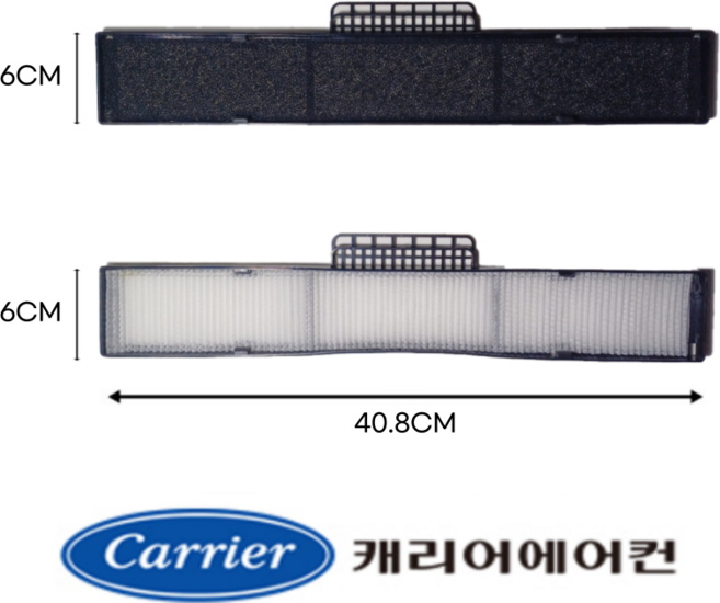 [정품] 캐리어 벽걸이 에어컨 필터 12평 13평 14평 16평 17평 CS-A121NW CS-A141NW CS-A171NW CSV-Q131NW CSV-Q165NW, 1개, 옵션2) 기능성필터(정전+활성탄) 1set
