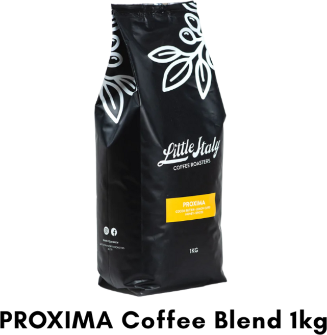 호주 커피 원두 직구 로컬 로스터리 카페 납품 부드러운 PROXIMA 블렌드, 1kg, 1개, 홀빈(분쇄안함)
