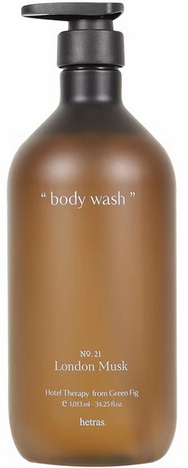 【Good Lab】Hetras 韓國飯店療癒沐浴乳 洗澡 療癒沐浴乳 持久留香 香氛沐浴乳 保濕乳 沐浴乳, 1個, 21 London Musk 倫敦麝香