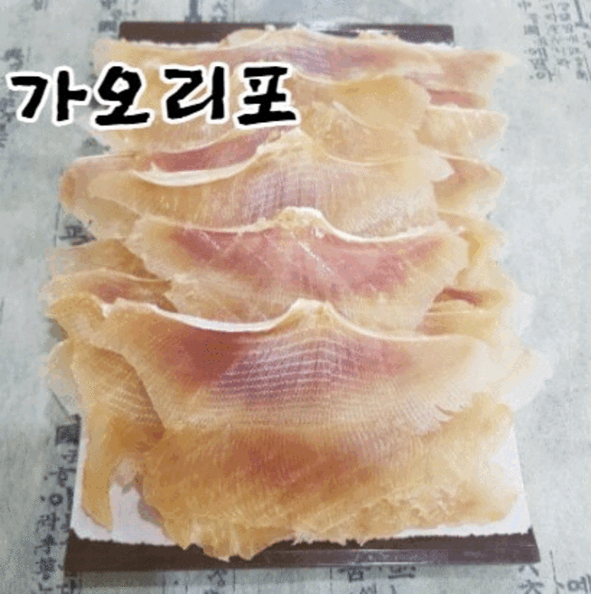 서송푸드 조미 가오리포 500g, 3개