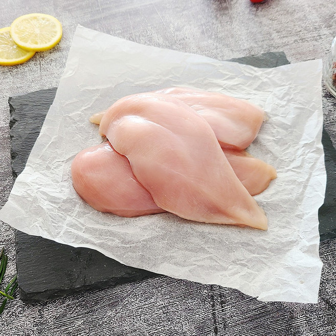 [닭장사] 당일발골 신선 냉동 생 닭가슴살 10kg (1kg 소포장 x 10팩) 국내산 생닭 가공, 10개