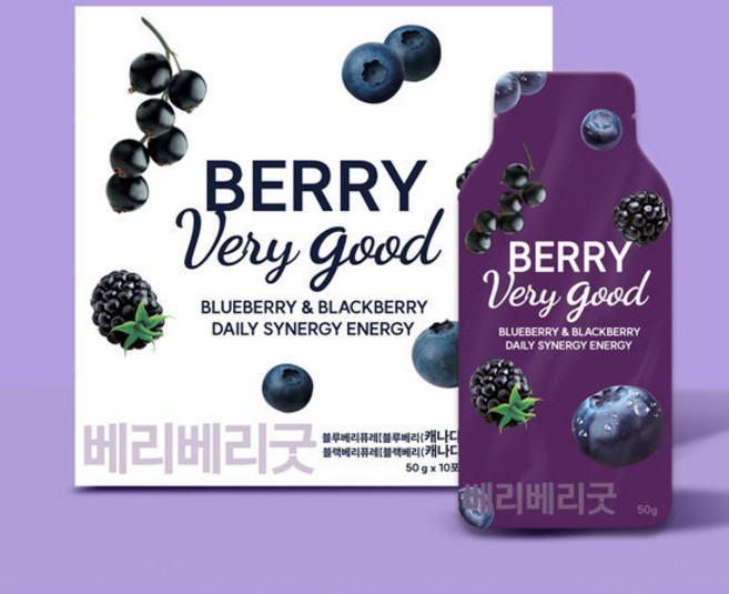 베리베리굿 켈리베리 유기농 블랙베리+블루베리 기본구성(3박스), 3박스, 500g