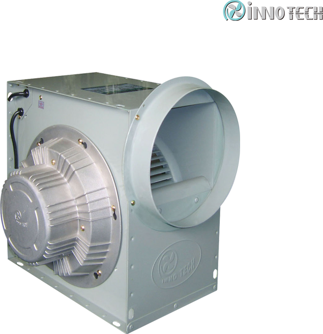 이노텍 저소음 1.5마력 소형 시로코팬 주방후드 공조설비 배기팬 닥트 덕트모터 브로워 FAN, 1개