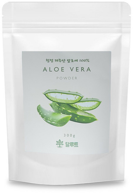 달루트 제주 알로에 베라 분말 가루 친환경 무농약 300g, 1개