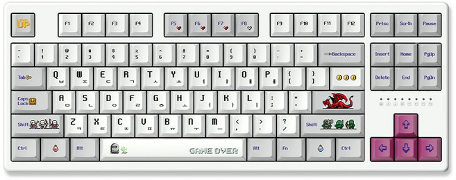 한성컴퓨터 듀얼8K 래피드트리거 자석축 게이밍 텐키리스 키보드, 마그네틱축(자석축), TFG Magnetox 2XL, 픽셀