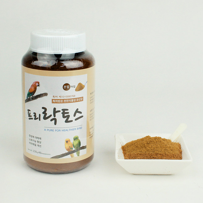 프리락토스 앵무새용 식물성 유산균 분말타입 영양제, 230ml, 1개