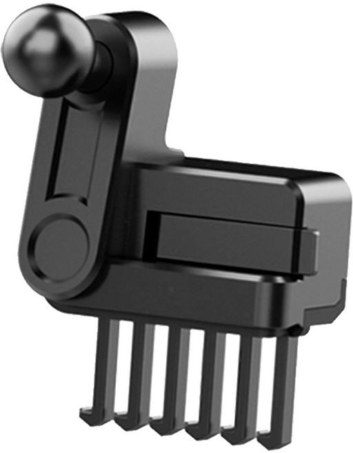 테슬라 대시보드 고정 핸드폰 거치대 레버형 볼헤드 마운트 모델3 모델Y, 블랙, 1개