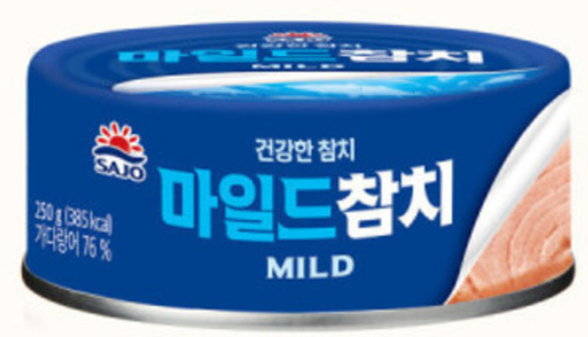 사조참치 사조 마일드참치(안심) 250g 1개