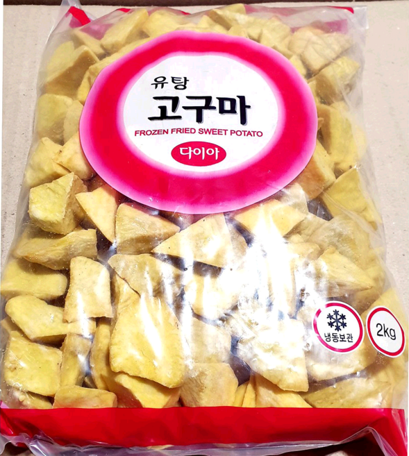 팜피아 유탕고구마 맛탕용 2K 업소용 식당용, 1개