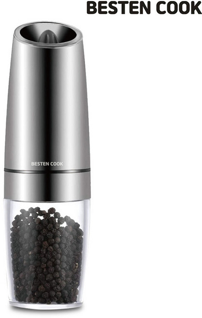 베스텐쿡 전동 소금 후추 그라인더. Besten-grind01, 1개, 120ml