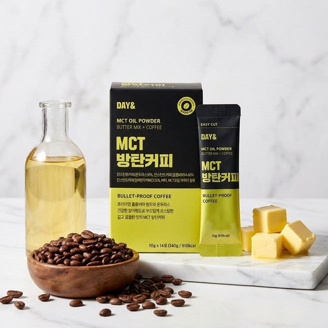 데이앤 MCT오일 방탄커피, 10g, 14개입, 1개