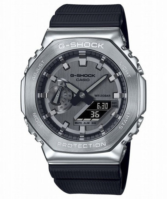 G-SHOCK 男款運動防水手錶 GM-2100-1AJF