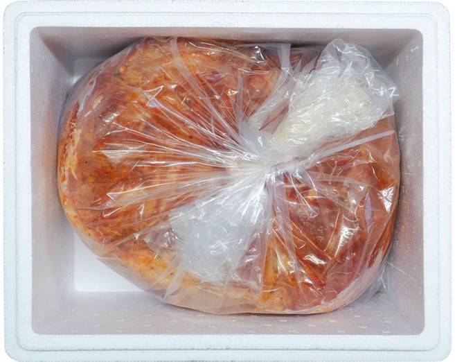 김치 10kg 아이스박스 냉동식품 택배 스티로폼박스 낱개, 1개, C13-3 김치 10kg