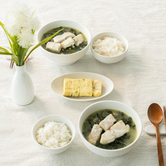 [깃발집] 순살 가자미 미역국 (2인분) [원산지:상세설명에 표시], 1세트, 800g