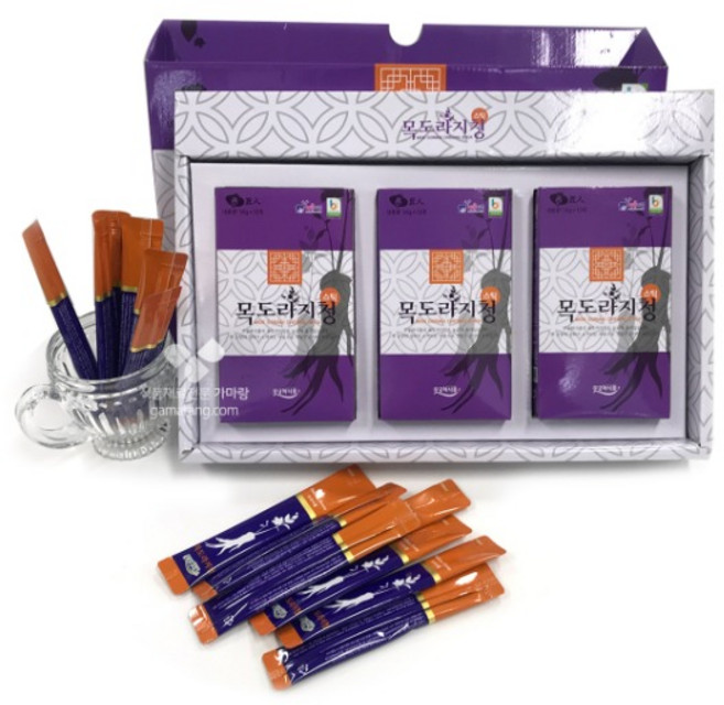 목도라지청 (14gx39개) 국산재료 스틱형 도라지청, 14g