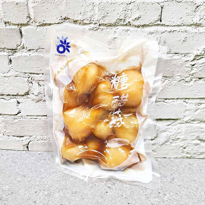 (배터짐)업소용 연변 마늘짱아찌 절임마늘 실온, 450g, 20개