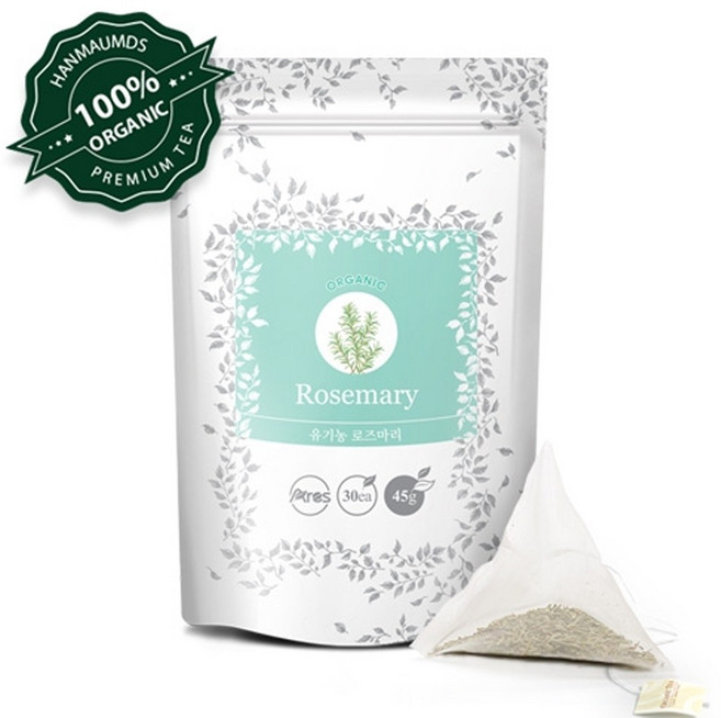 아레스 유기농 로즈마리 삼각티백 30T, 1개, 1.5g, 30개입