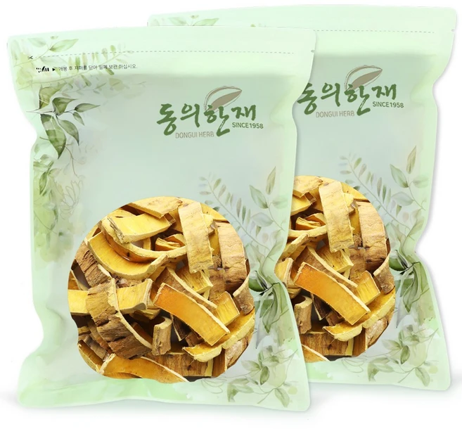 동의한재 국산 황백 황벽 나무 껍질, 300g, 2개 - 쿠팡