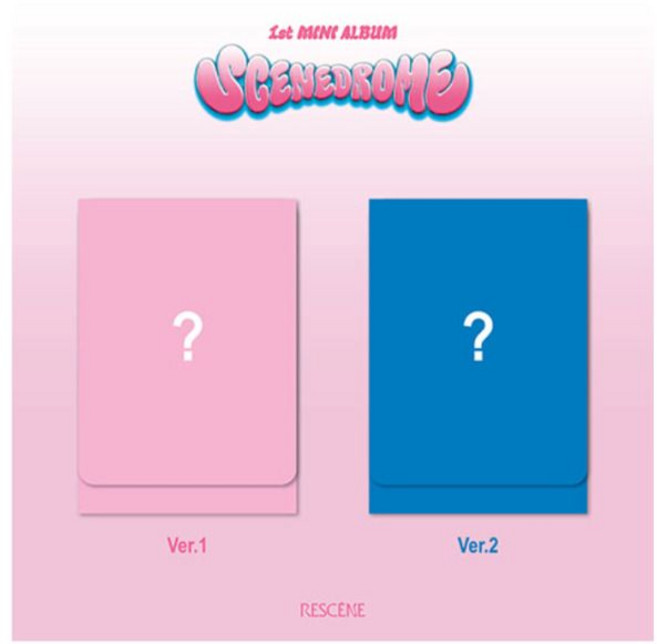 개봉앨범 포토카드 없음 / RESCENE (리센느) - 1st MINI ALBUM SCENEDROME (PLVE) - 버전, VER.2, VER.2