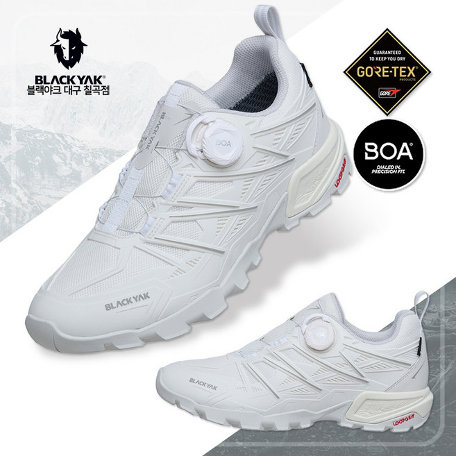 블랙야크 기능성 트레킹화 트레일 포스 남녀공용 보아 다이얼 운동화