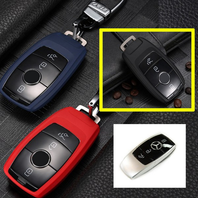 벤츠 호환 키케이스 TPU 우레탄키커버 키홀더 키케이스 벤츠 편의용품 수입차용품, (01)BLUE