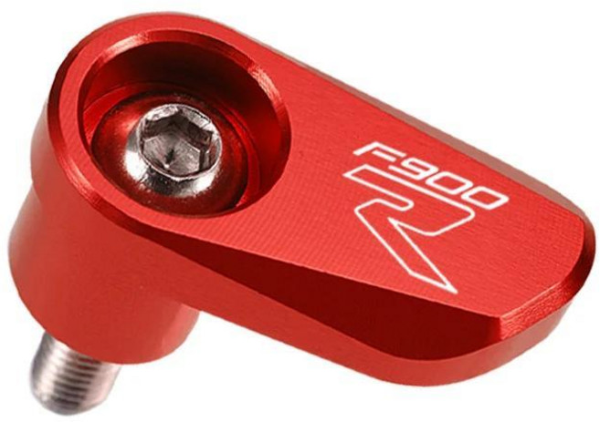 오토바이 알루미늄 전면 후면 휠 센서 가드 보호, 1개, 4. Red