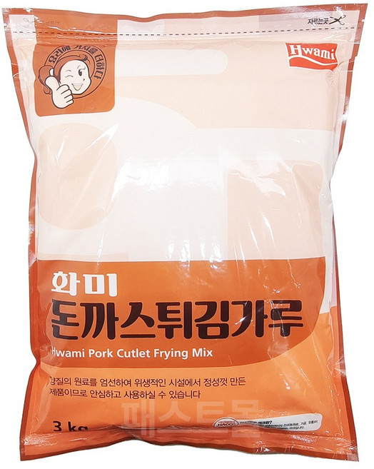 화미 돈까스 튀김가루 베타믹스, 3kg, 1개