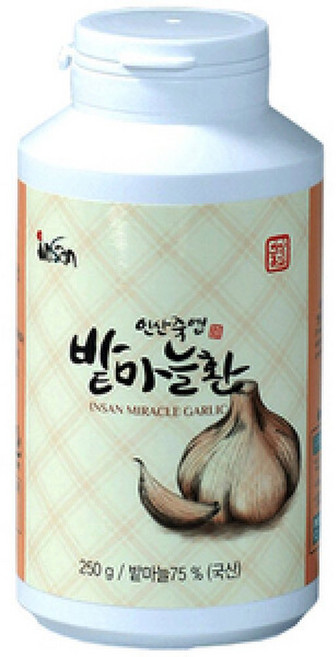 인산죽염 밭마늘환 250g 인산죽염, 1개