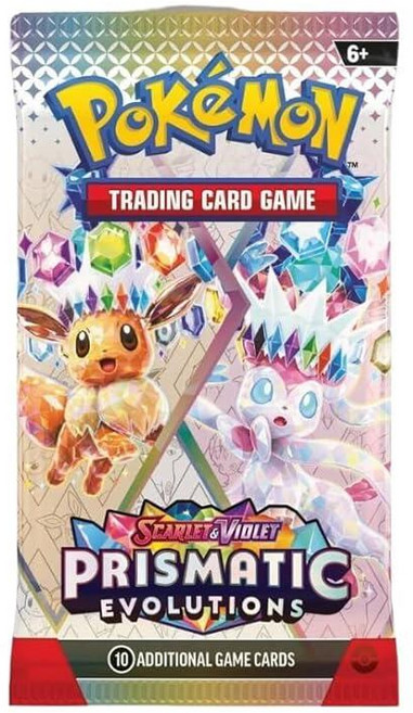 포켓몬 미국매장정품+ Pokemon TCG 스칼렛 & 바이올렛 프리즘 에볼루션 부스터 팩 랜덤 아트 - 카드 10장 1728683
