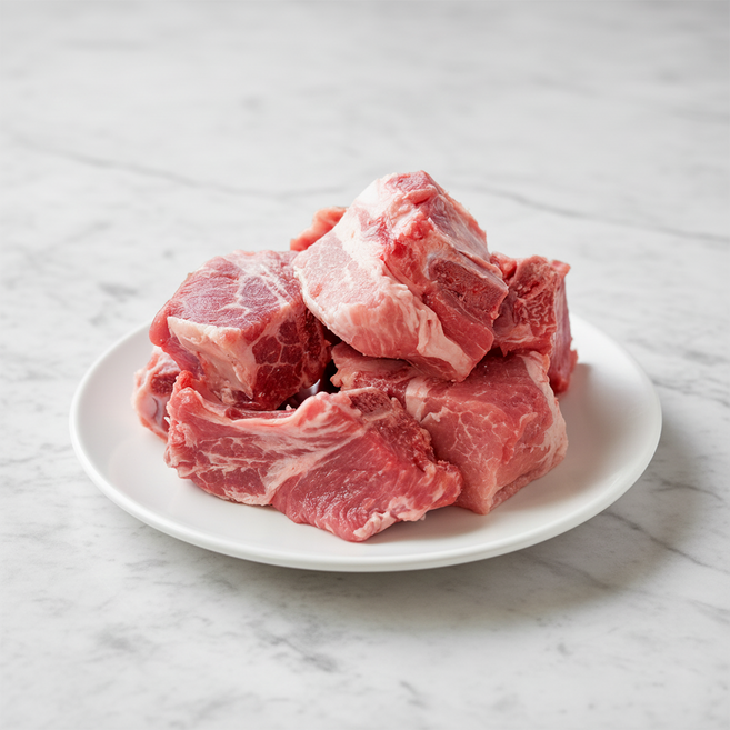 행복한돈 국내산 냉장 돼지고기 한돈 500g, 7 생돼지갈비 500g, 1개