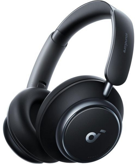 Anker 앤커 의 Soundcore Space Q45 어댑티브 액티브 노이즈 캔슬링 헤드폰 최대 98% 소음 감소 50시간 재생 시간 앱 제어 LDAC 고해상도 무선 오디오, Black, 1개, Medium