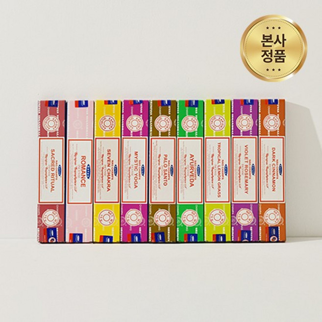 인센스스틱 테라피 컬렉션 택 1, T-4 아유르베다 인센스스틱 15g